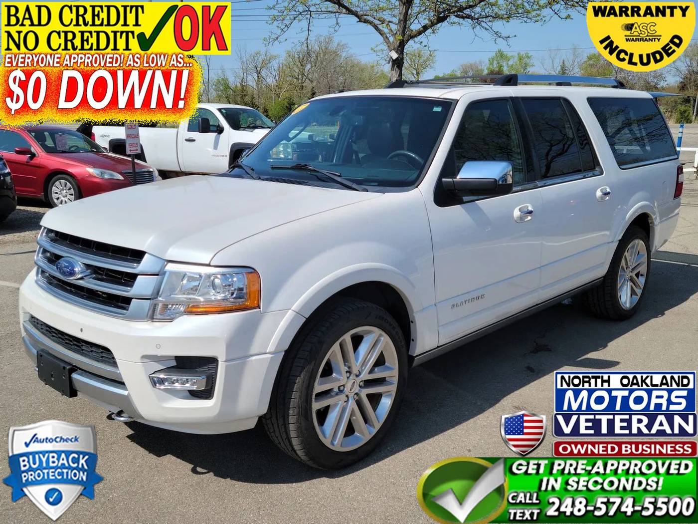 2017 Ford Expedition Platinum — SUV — 111,374 mi — Waterford, MI