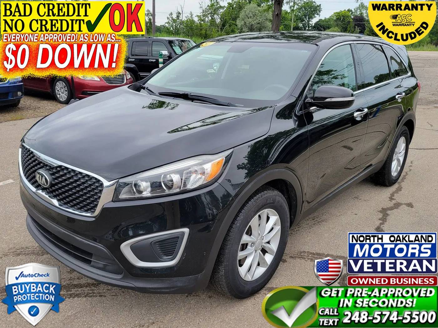 2018 Kia Sorento L — SUV — 108,665 mi — Waterford, MI