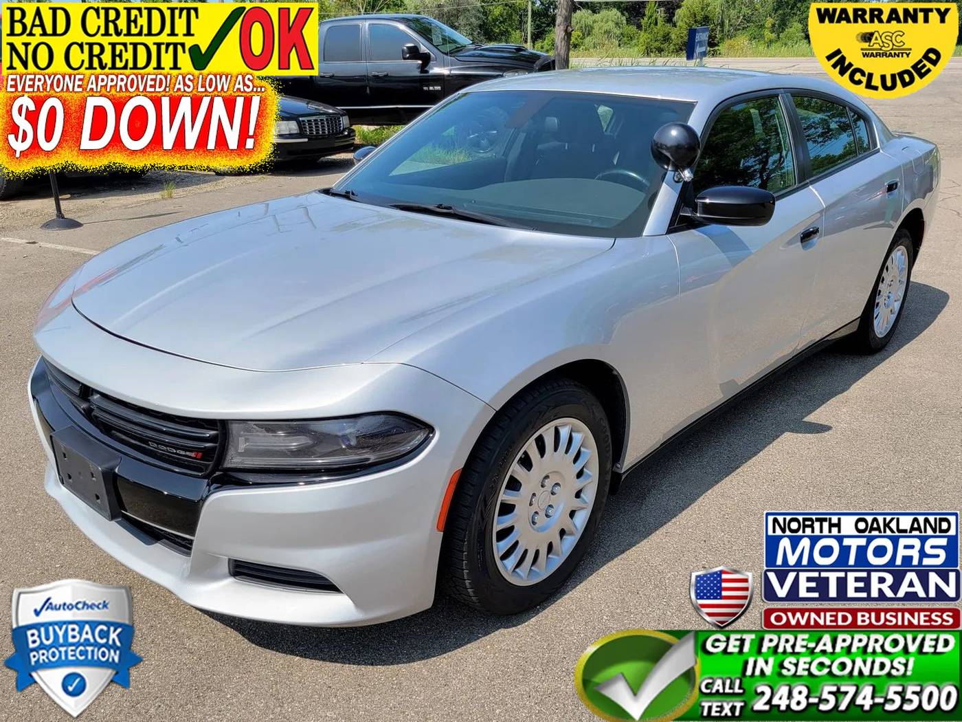2018 Dodge Charger Police — Sedan — 135,127 mi — Waterford, MI