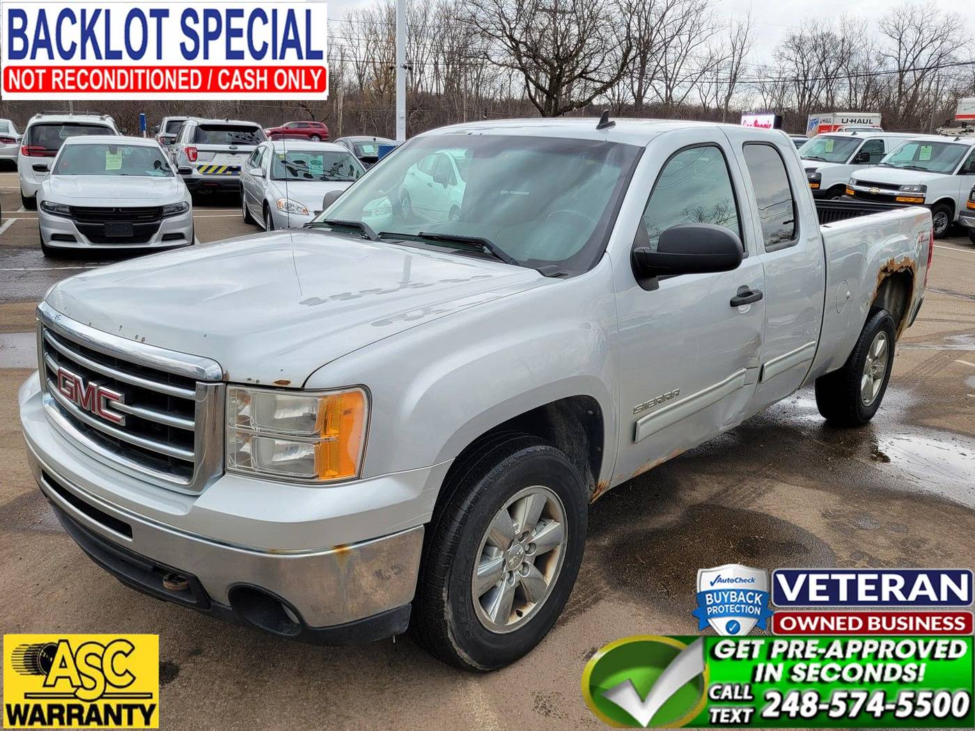 2012 GMC Sierra 1500 SLE — Pickup Truck — 235,820 mi — Waterford, MI