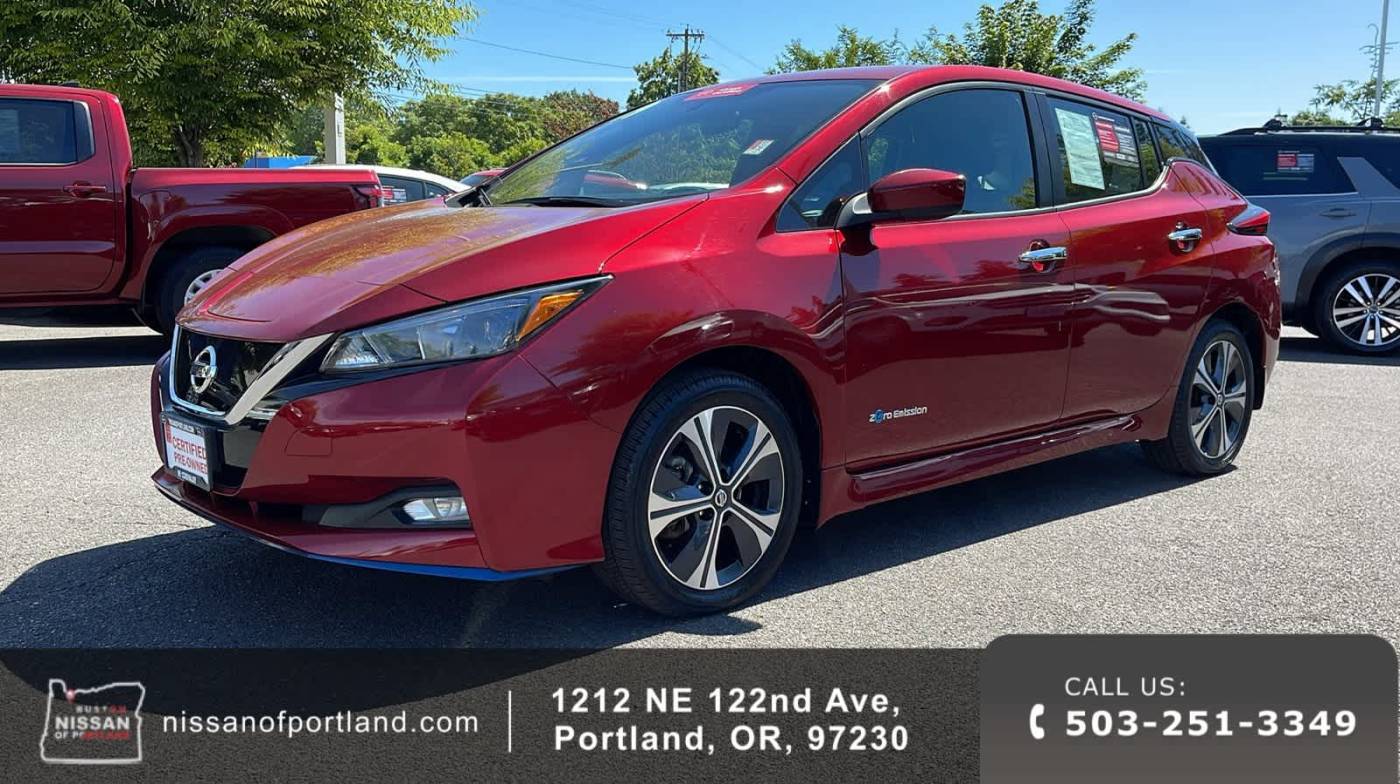 2019 Nissan LEAF SV PLUS — Hatchback — 49,597 mi — Portland, OR