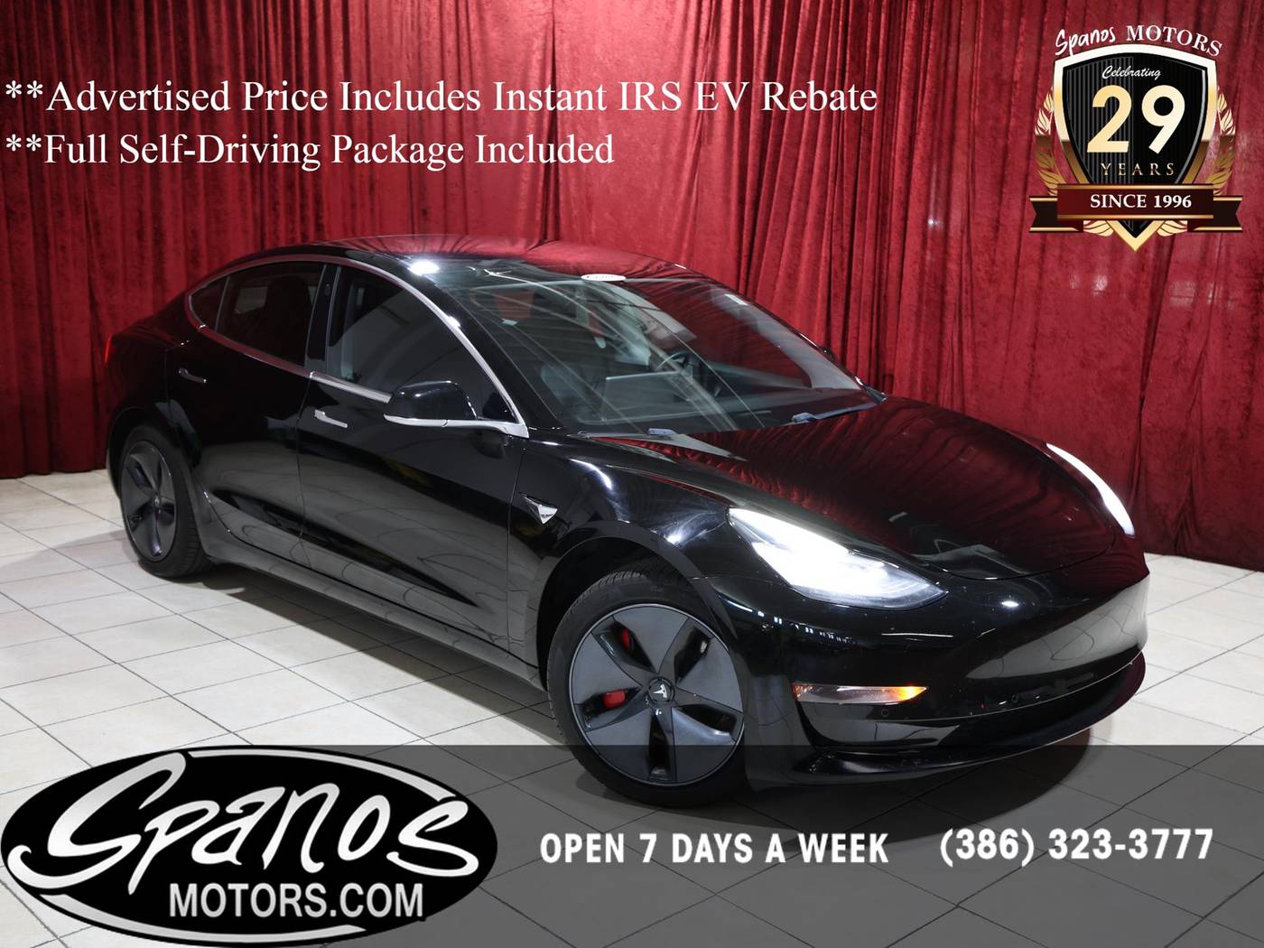 2018 Tesla Model 3 Long Range — Sedan — 81,201 mi — Daytona Beach, FL