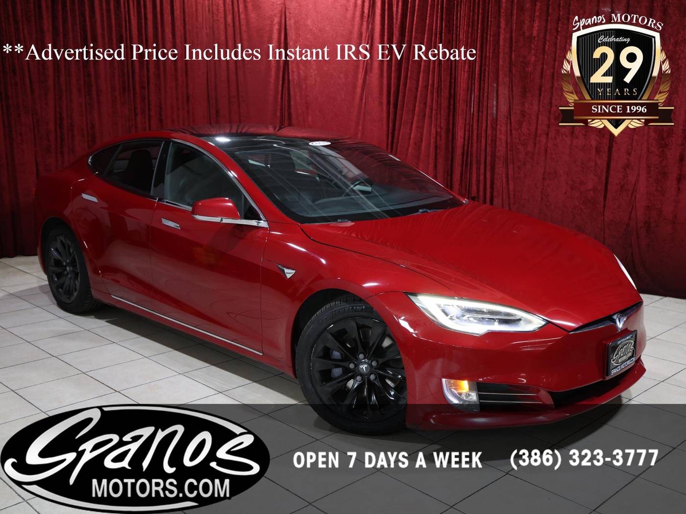 2017 Tesla Model S 100D — Hatchback — 79,112 mi — Daytona Beach, FL