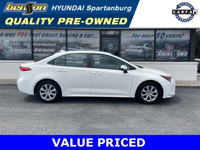 2021 Toyota Corolla LE — Sedan — 73,018 mi — Spartanburg, SC