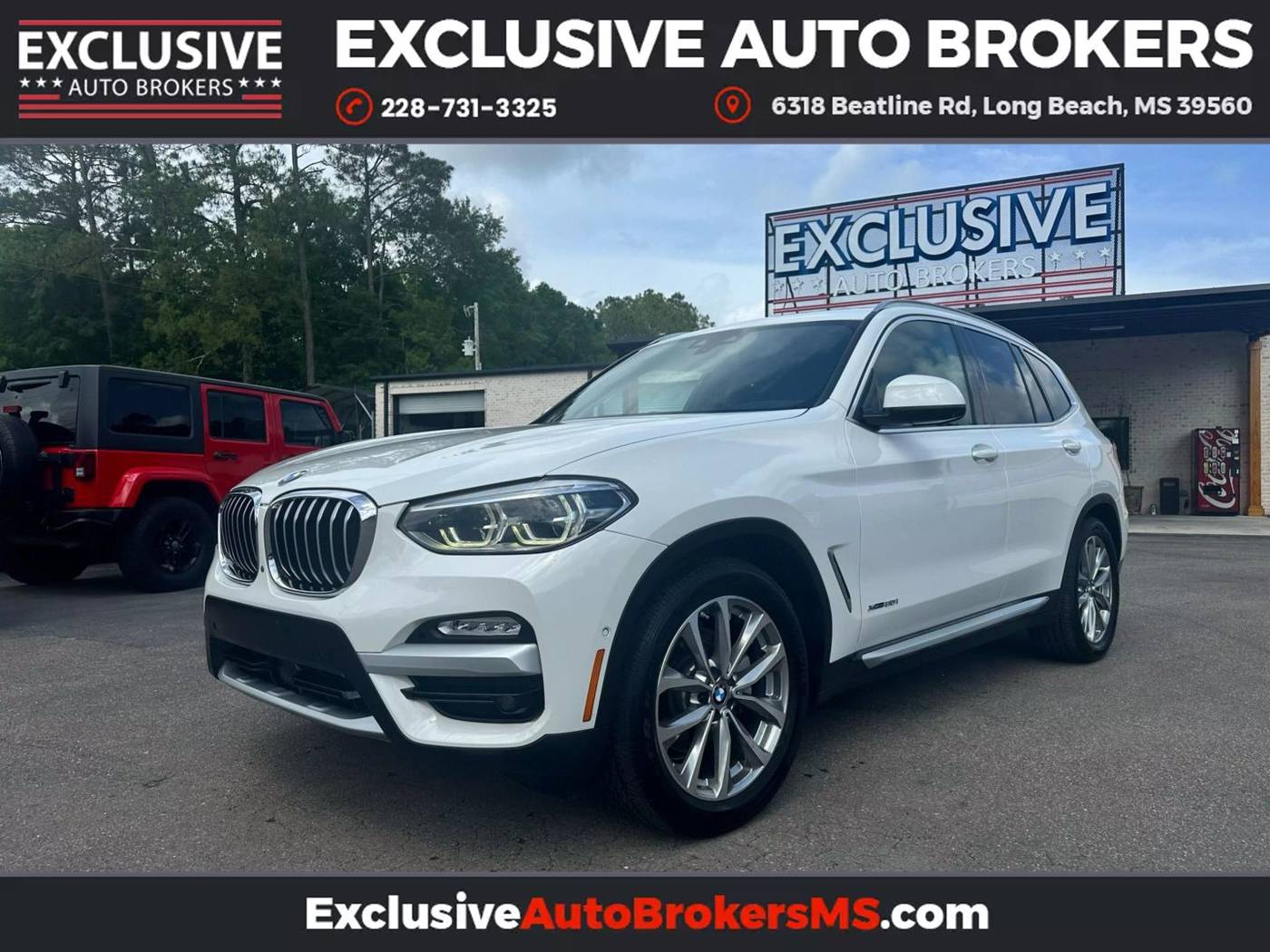 2018 BMW X3 30i — SUV — 94,894 mi — Long Beach, MS