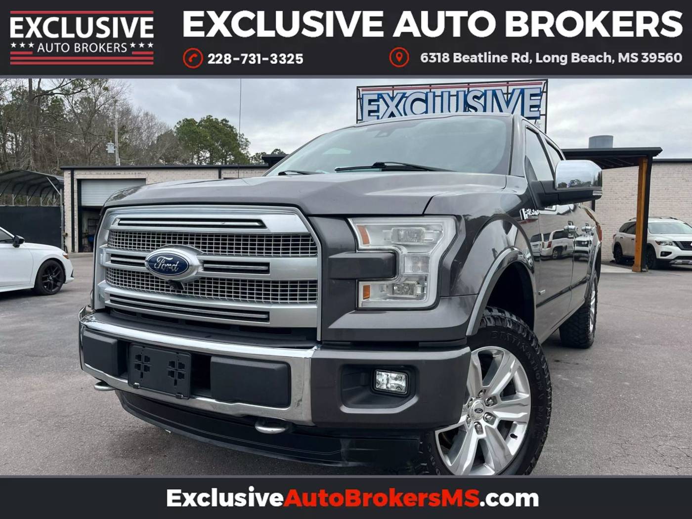 2015 Ford F-150 Platinum — Pickup Truck — 101,284 mi — Long Beach, MS
