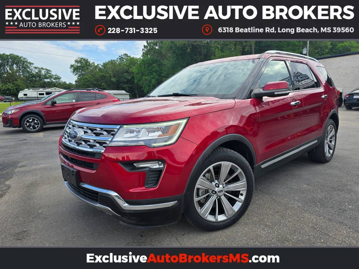 2018 Ford Explorer Limited — SUV — 49,940 mi — Long Beach, MS