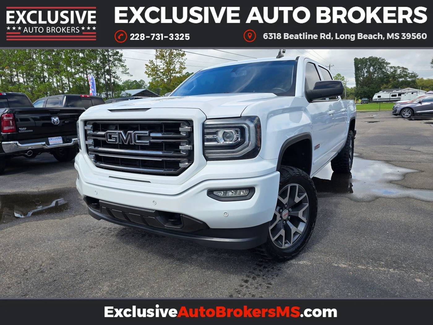 2017 GMC Sierra 1500 SLT — Pickup Truck — 103,866 mi — Long Beach, MS