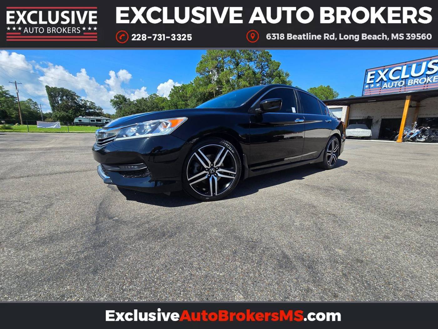 2017 Honda Accord Sport — Sedan — 115,322 mi — Long Beach, MS