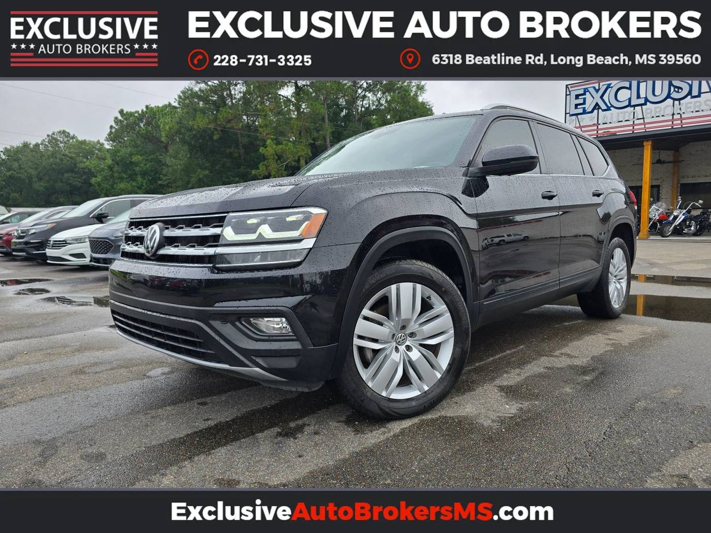 2019 Volkswagen Atlas SE with Technology — SUV — 99,161 mi — Long Beach, MS