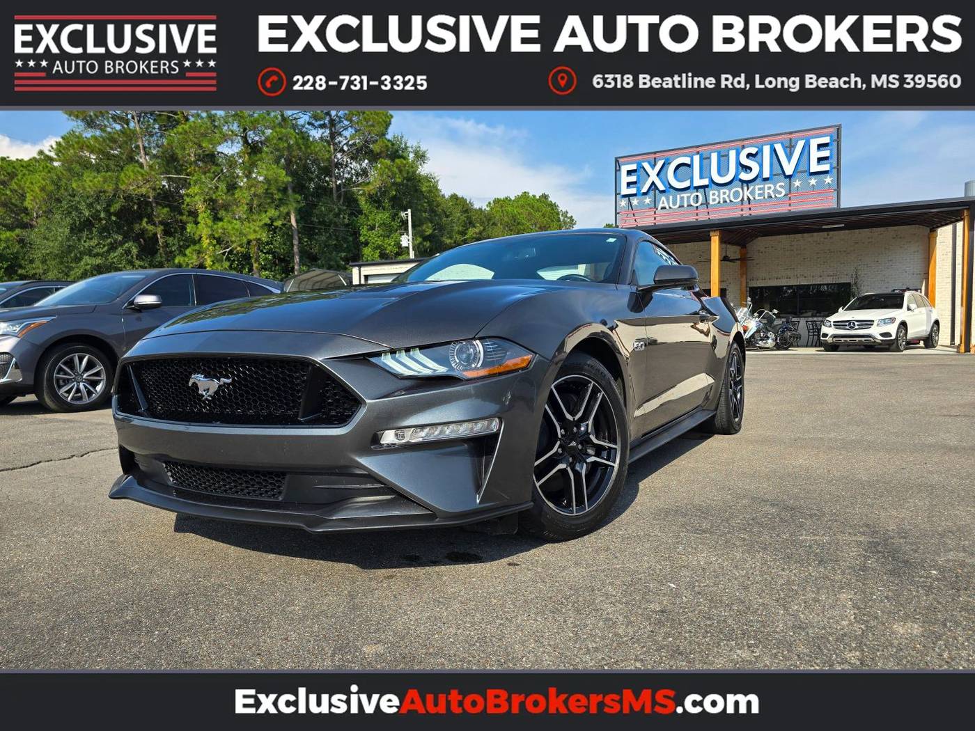 2019 Ford Mustang GT Premium — Coupe — 7,473 mi — Long Beach, MS