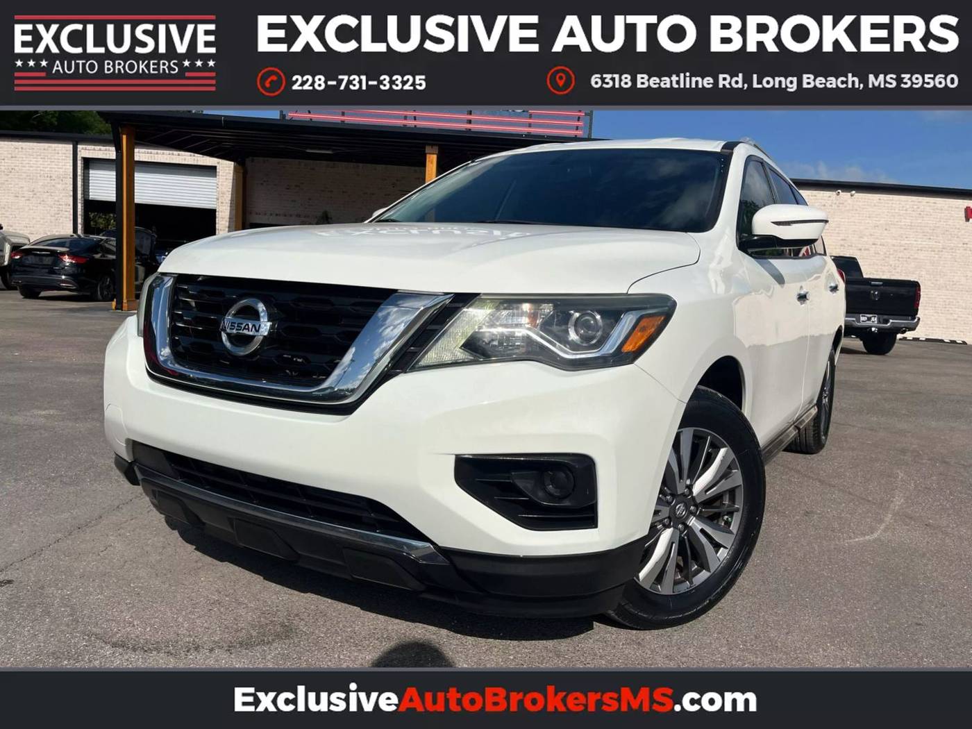 2017 Nissan Pathfinder S — SUV — 98,816 mi — Long Beach, MS