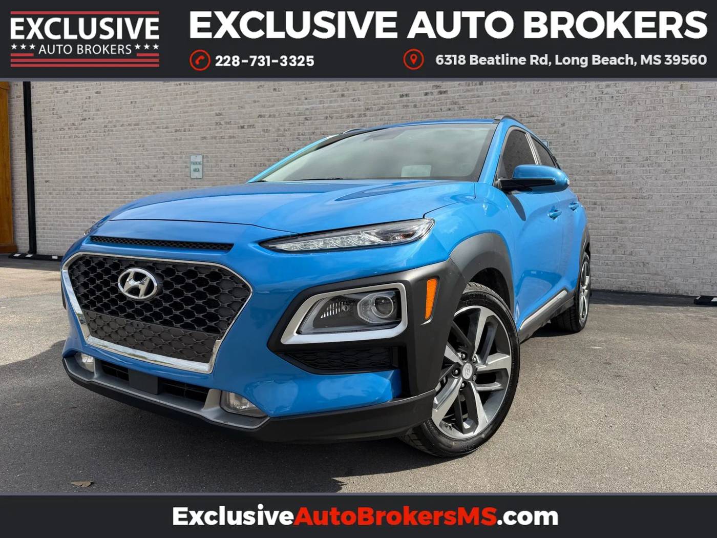 2020 Hyundai Kona Ultimate — SUV — 64,821 mi — Long Beach, MS