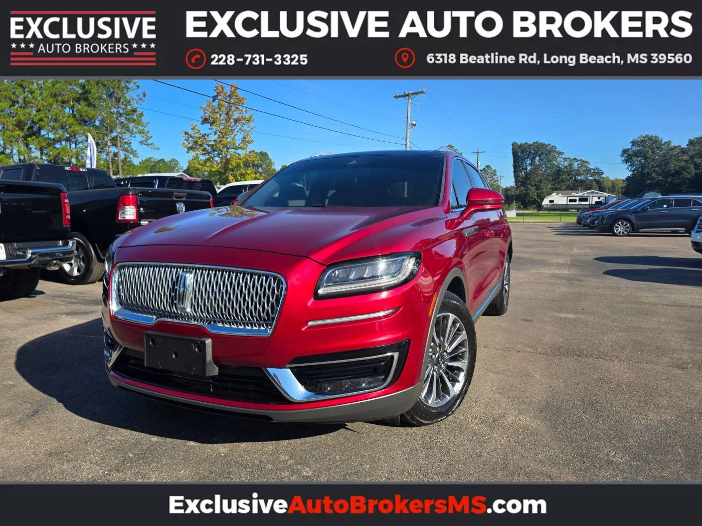 2019 Lincoln Nautilus Select — SUV — 103,872 mi — Long Beach, MS