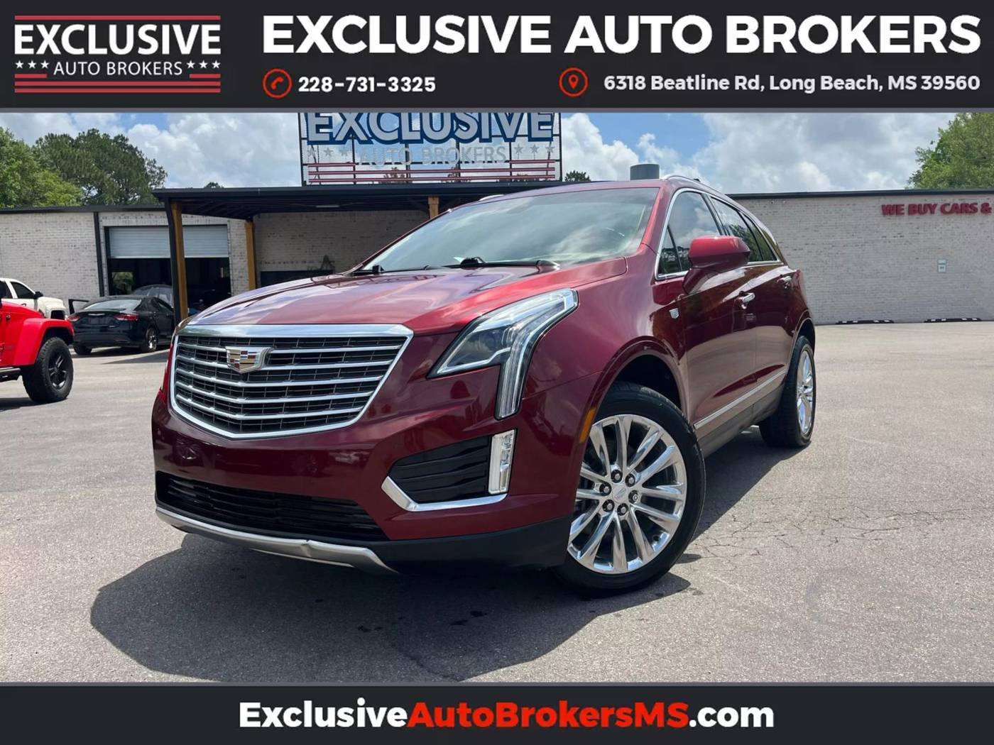 2017 Cadillac XT5 Platinum — SUV — 52,188 mi — Long Beach, MS