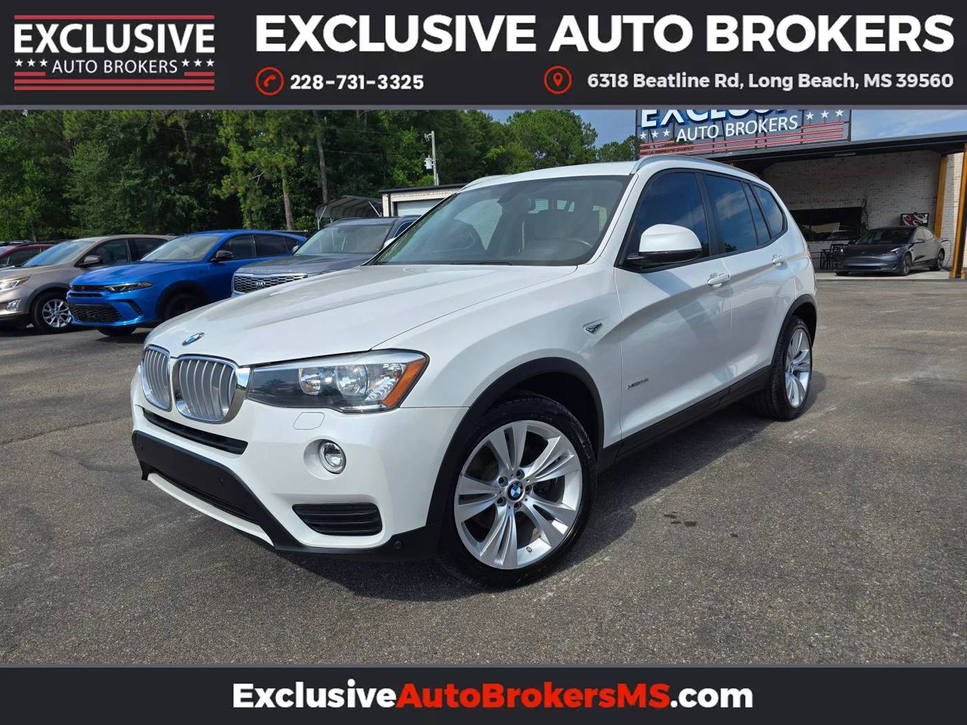 2016 BMW X3 28i — SUV — 68,662 mi — Long Beach, MS