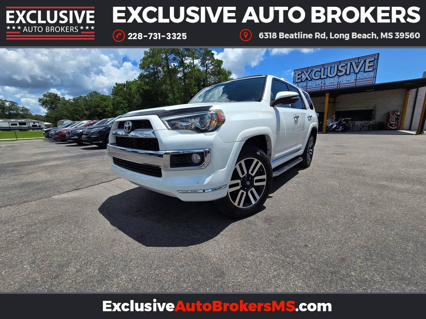 2016 Toyota 4Runner Limited — SUV — 100,705 mi — Long Beach, MS