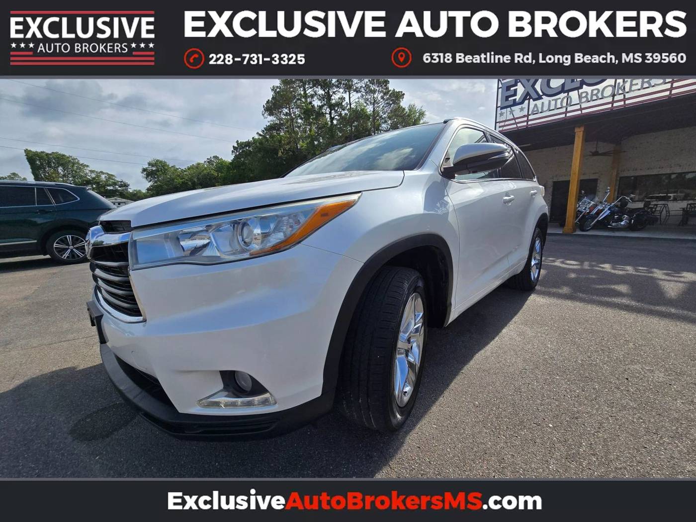 2014 Toyota Highlander Limited Platinum — SUV — 143,764 mi — Long Beach, MS