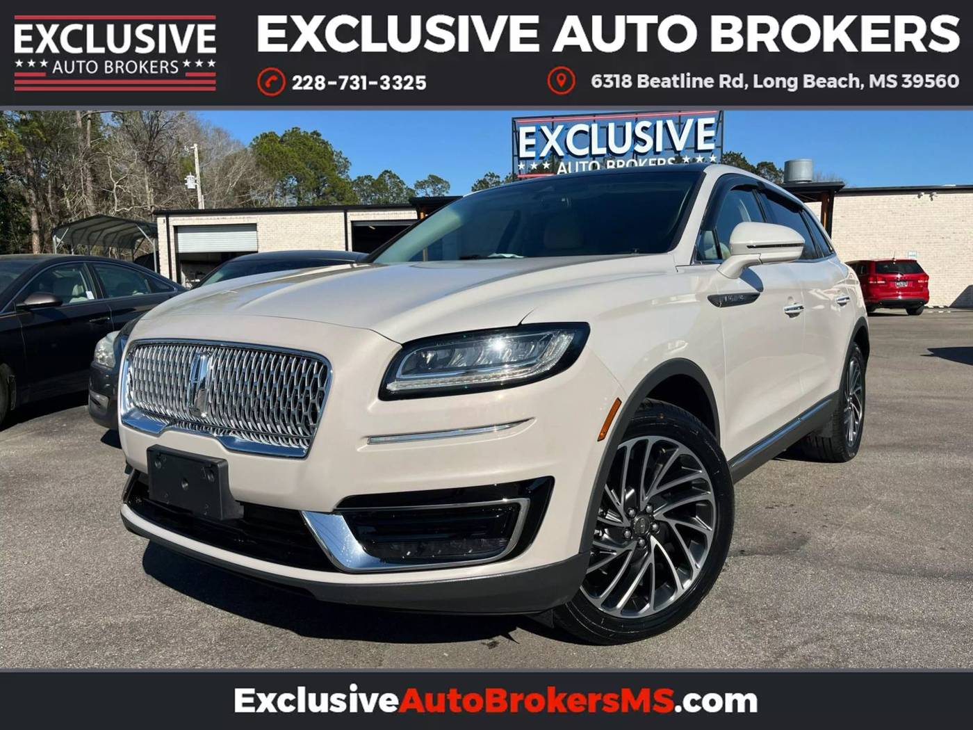 2019 Lincoln Nautilus Reserve — SUV — 79,668 mi — Long Beach, MS