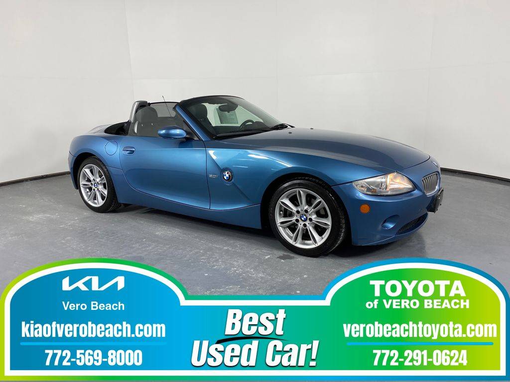 2005 BMW Z4 3.0i — Convertible — 86,310 mi — Vero Beach, FL