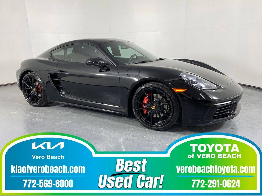 2021 Porsche 718 Cayman S — Coupe — 18,802 mi — Vero Beach, FL