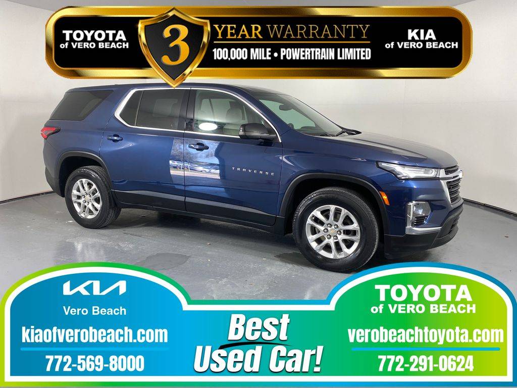 2022 Chevrolet Traverse LS — SUV — 40,096 mi — Vero Beach, FL