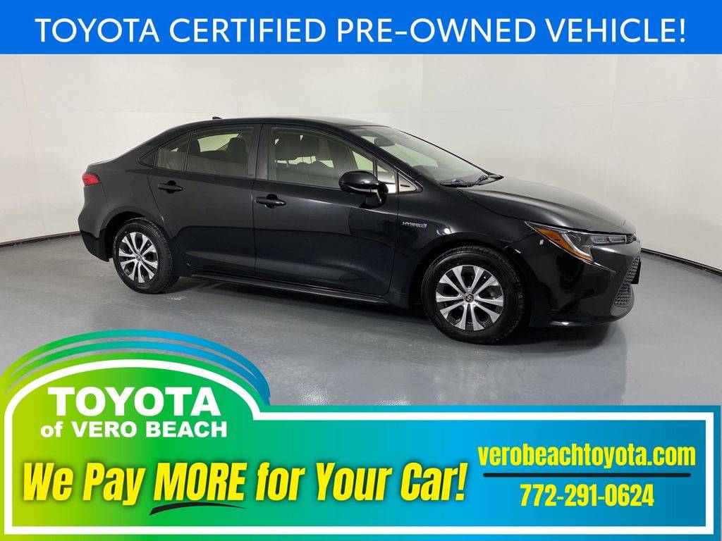 2021 Toyota Corolla Hybrid LE — Sedan — 58,971 mi — Vero Beach, FL