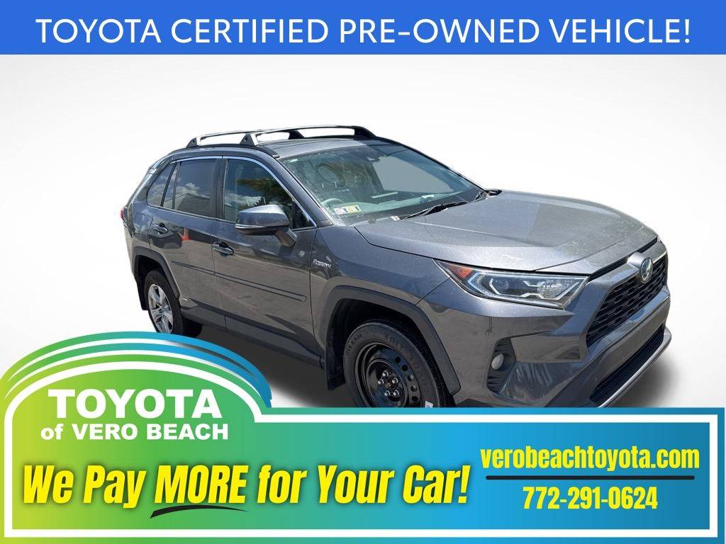 2020 Toyota RAV4 Hybrid XLE — SUV — 76,047 mi — Vero Beach, FL