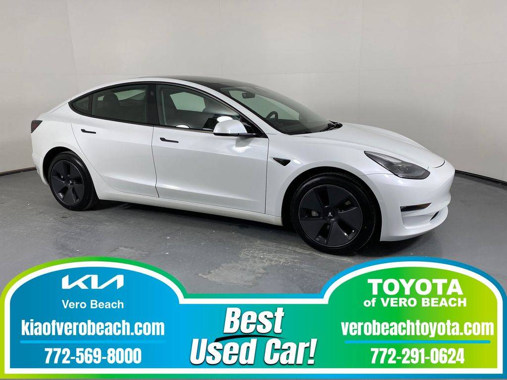 2021 Tesla Model 3 Long Range — Sedan — 23,256 mi — Vero Beach, FL