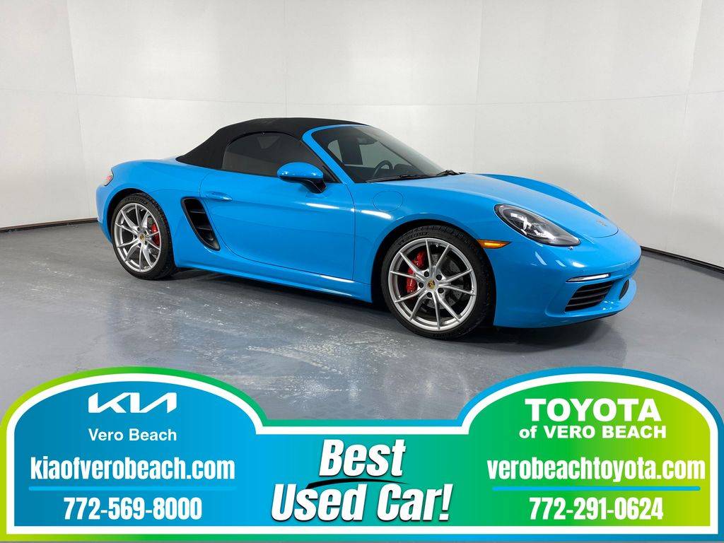 2018 Porsche 718 Boxster S — Convertible — 5,104 mi — Vero Beach, FL