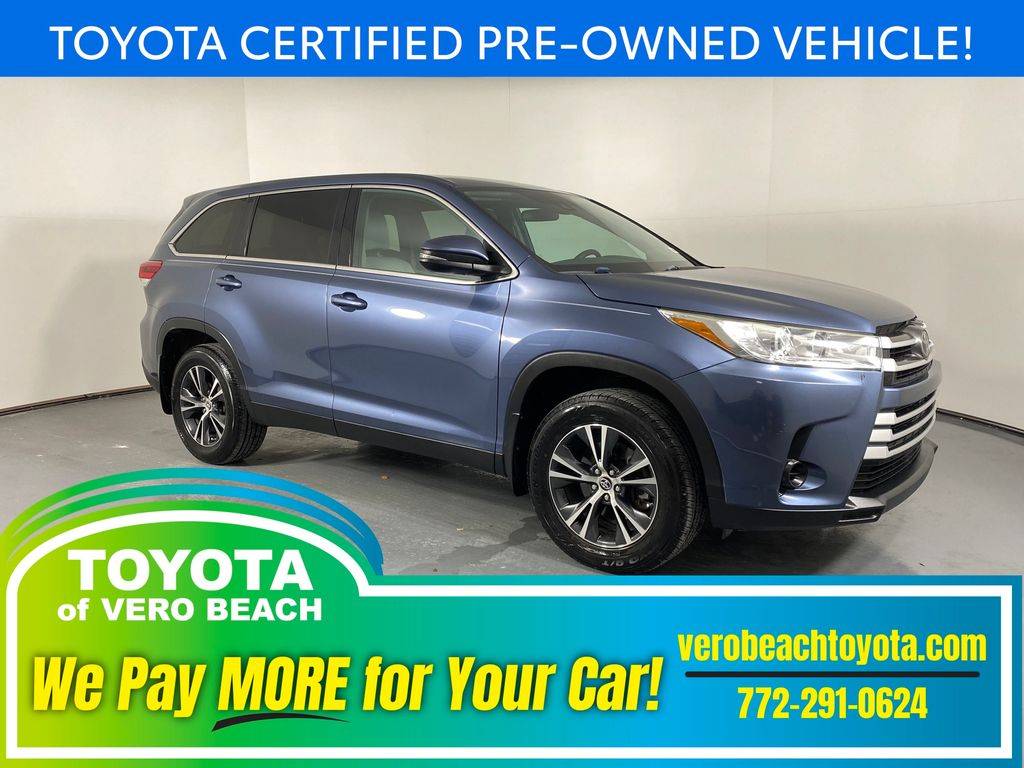 2019 Toyota Highlander LE V6 — SUV — 53,237 mi — Vero Beach, FL