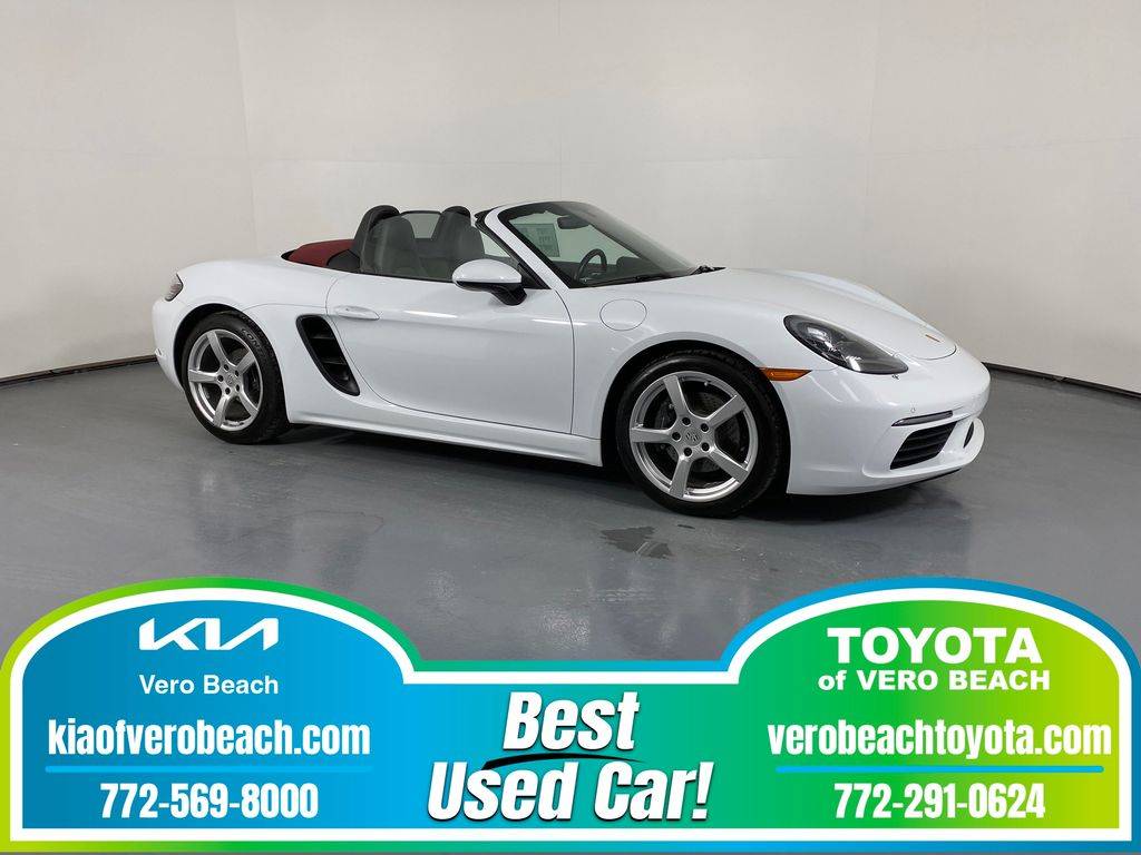 2023 Porsche 718 Boxster Standard — Convertible — 12,690 mi — Vero Beach, FL