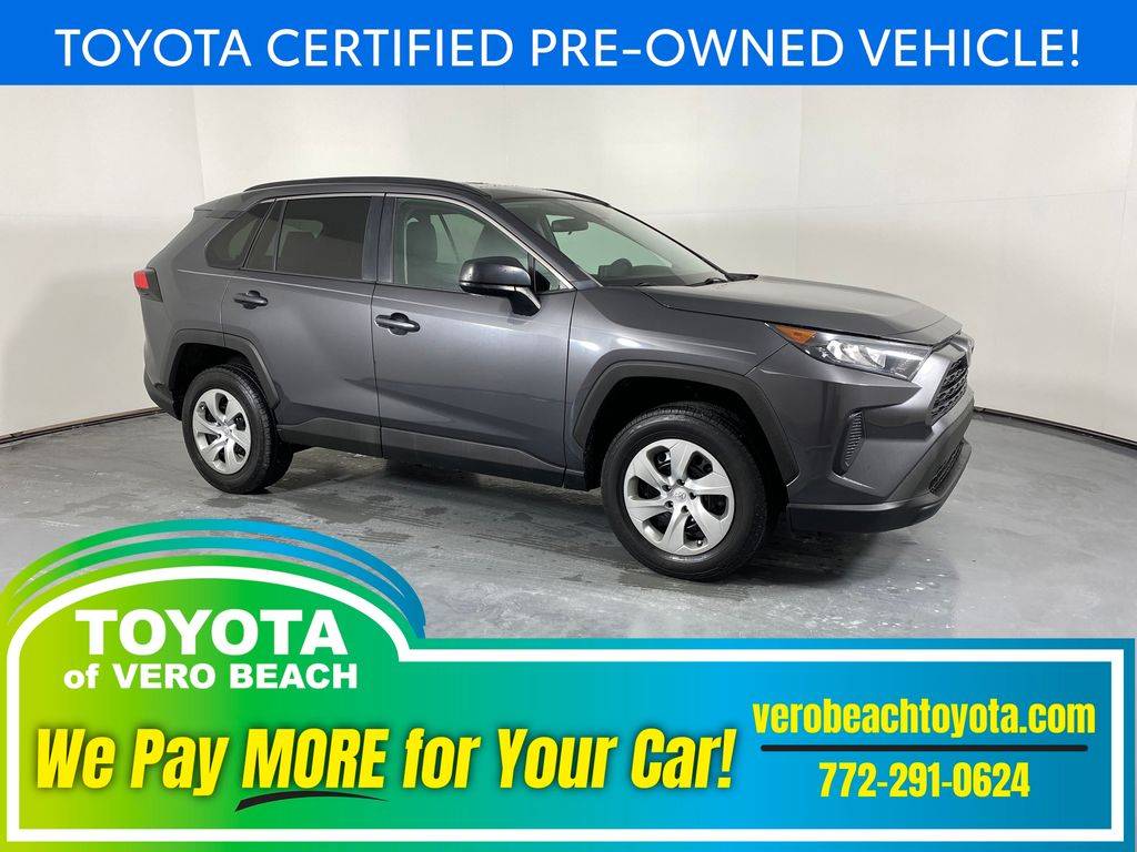 2021 Toyota RAV4 LE — SUV — 47,217 mi — Vero Beach, FL