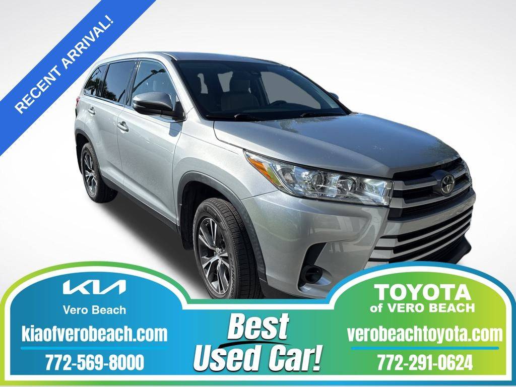 2019 Toyota Highlander LE V6 — SUV — 55,487 mi — Vero Beach, FL