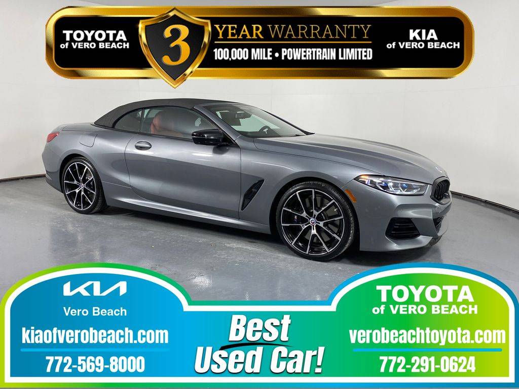 2023 BMW 8 Series M850i — Convertible — 14,890 mi — Vero Beach, FL