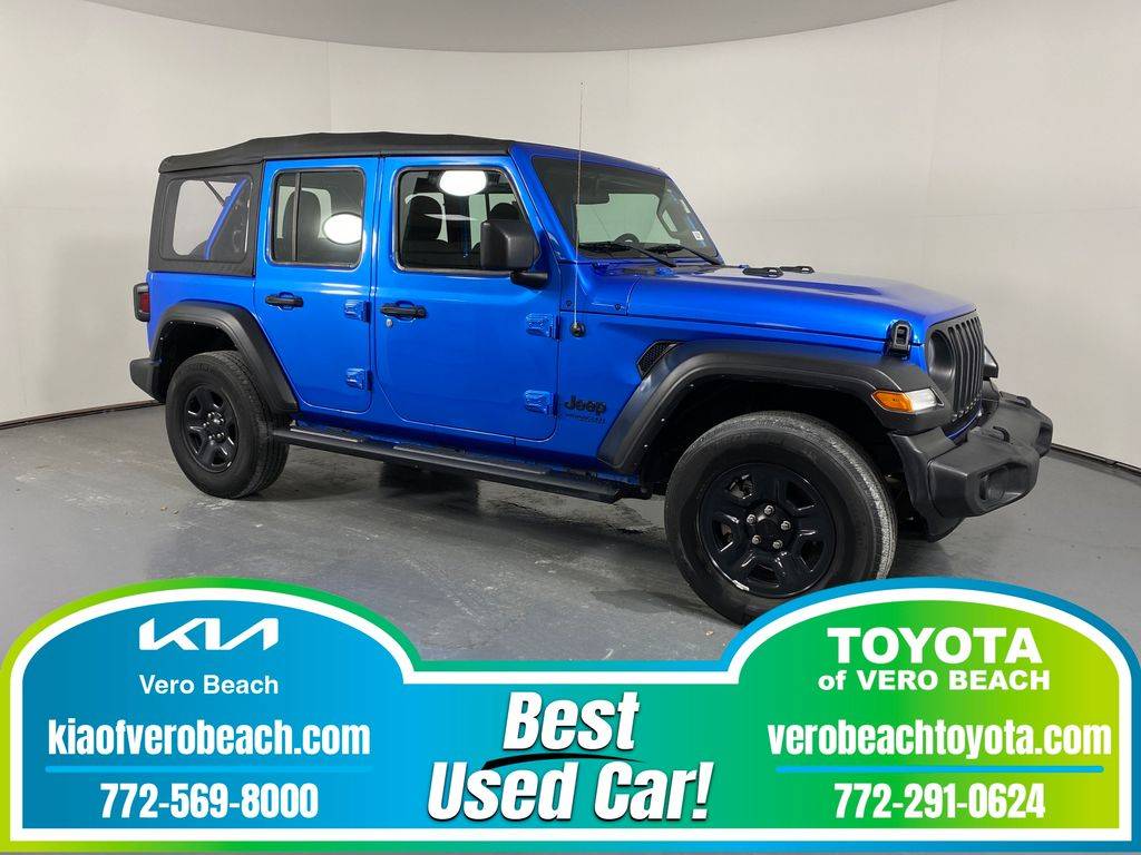 2022 Jeep Wrangler Sport — SUV — 42,100 mi — Vero Beach, FL