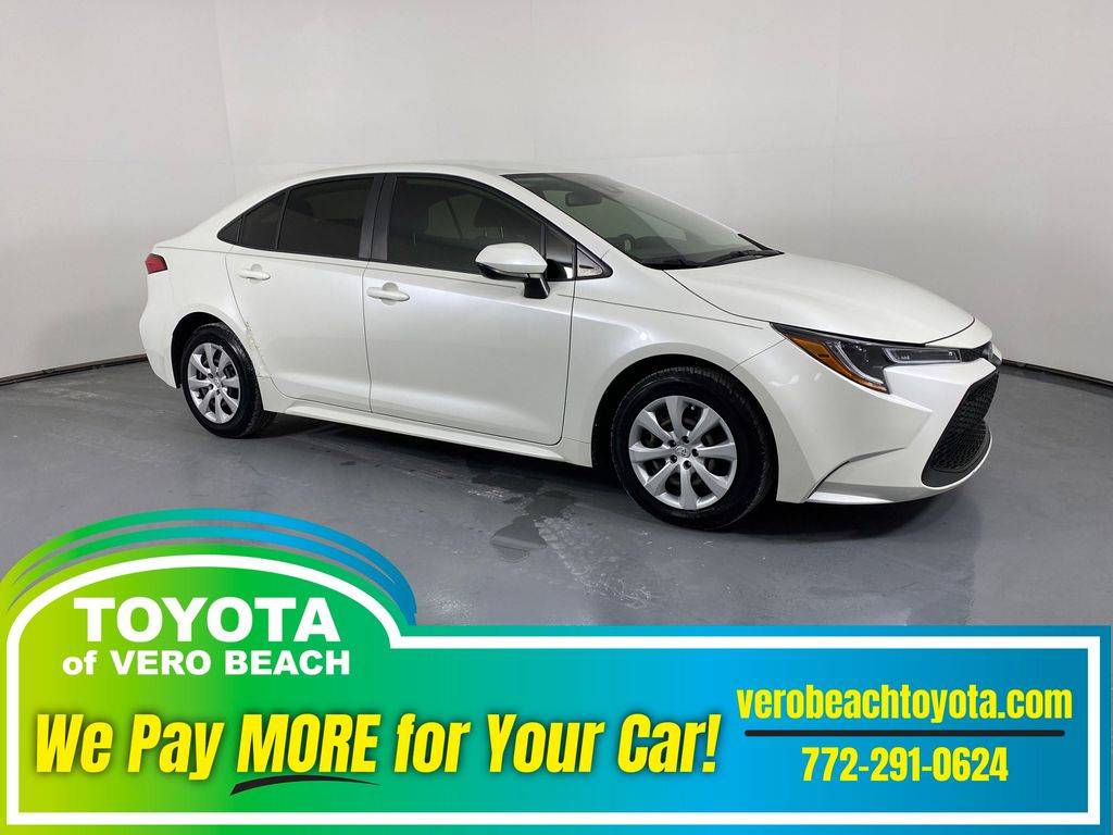 2021 Toyota Corolla LE — Sedan — 23,567 mi — Vero Beach, FL
