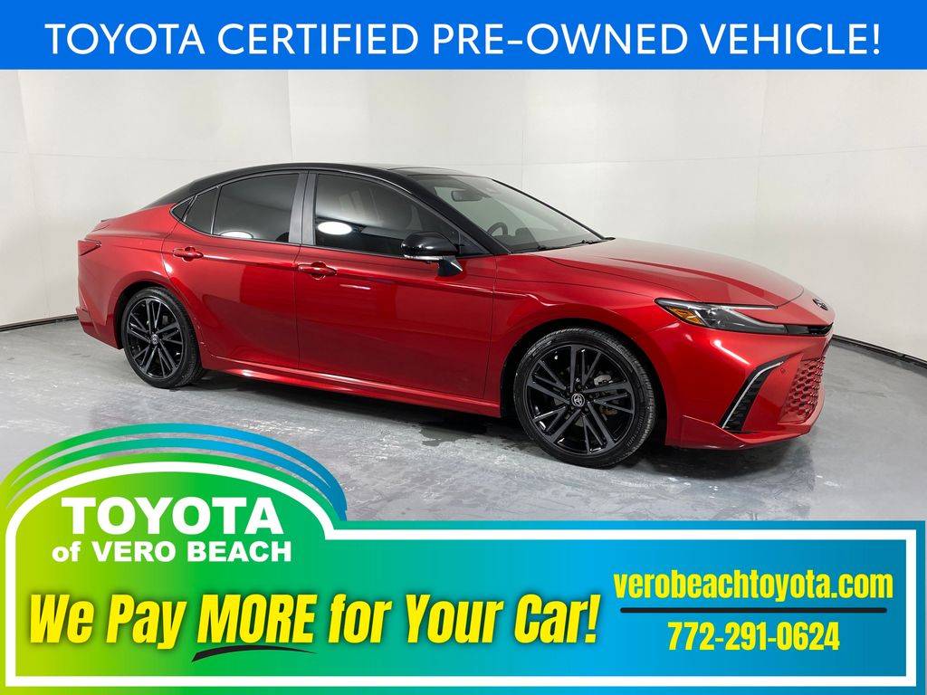 2025 Toyota Camry Hybrid XSE — Sedan — 5,043 mi — Vero Beach, FL