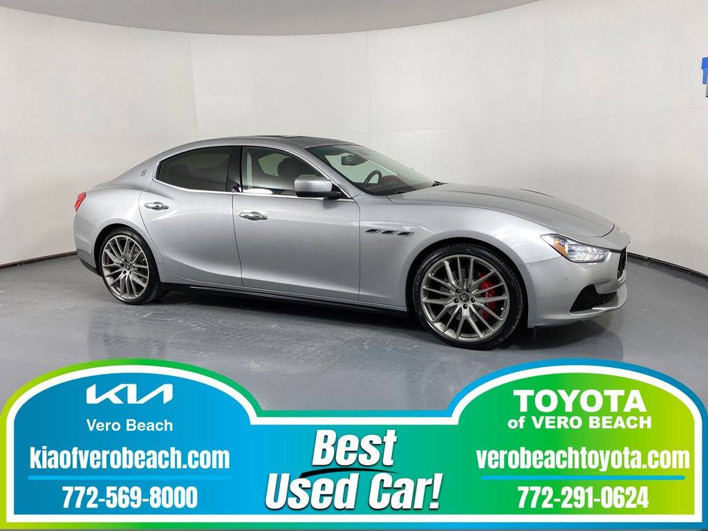 2015 Maserati Ghibli S Q4 — Sedan — 22,415 mi — Vero Beach, FL