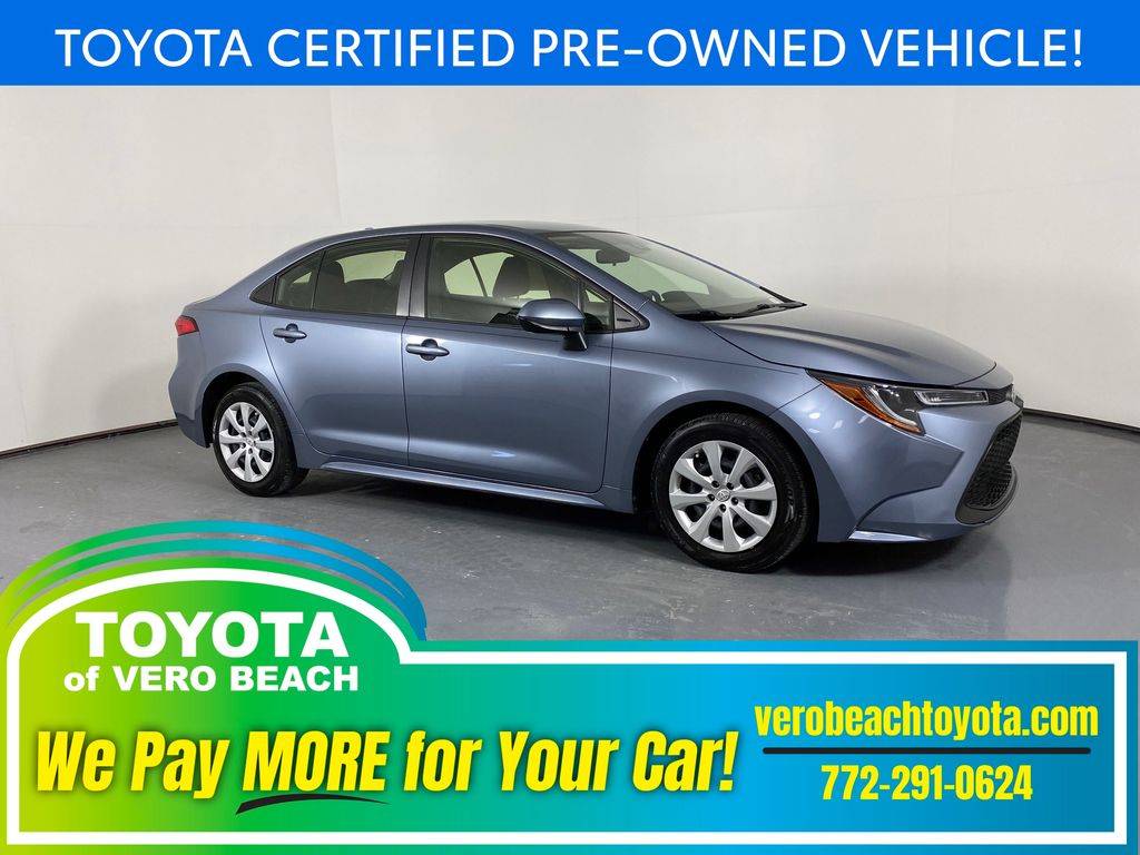 2022 Toyota Corolla LE — Sedan — 18,335 mi — Vero Beach, FL