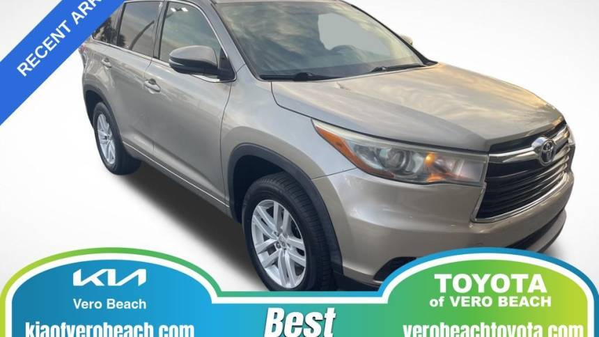 2015 Toyota Highlander LE V6 — SUV — 191,343 mi — Vero Beach, FL