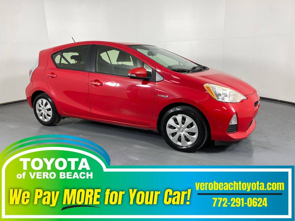 2014 Toyota Prius c Four — Hatchback — 179,654 mi — Vero Beach, FL