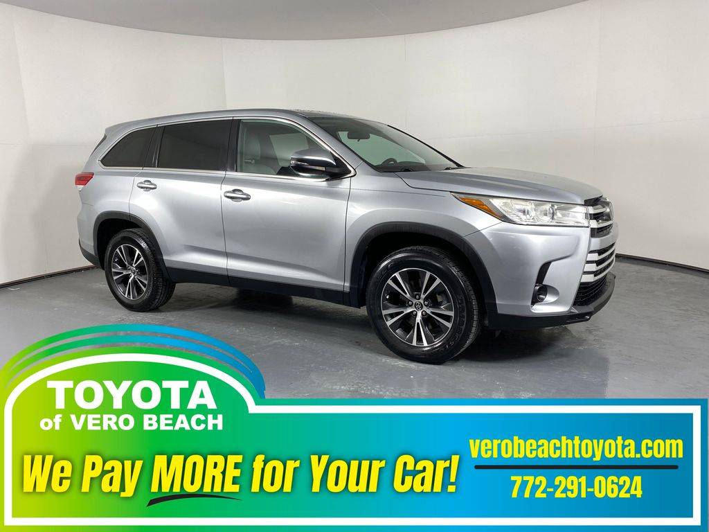 2019 Toyota Highlander LE — SUV — 76,826 mi — Vero Beach, FL