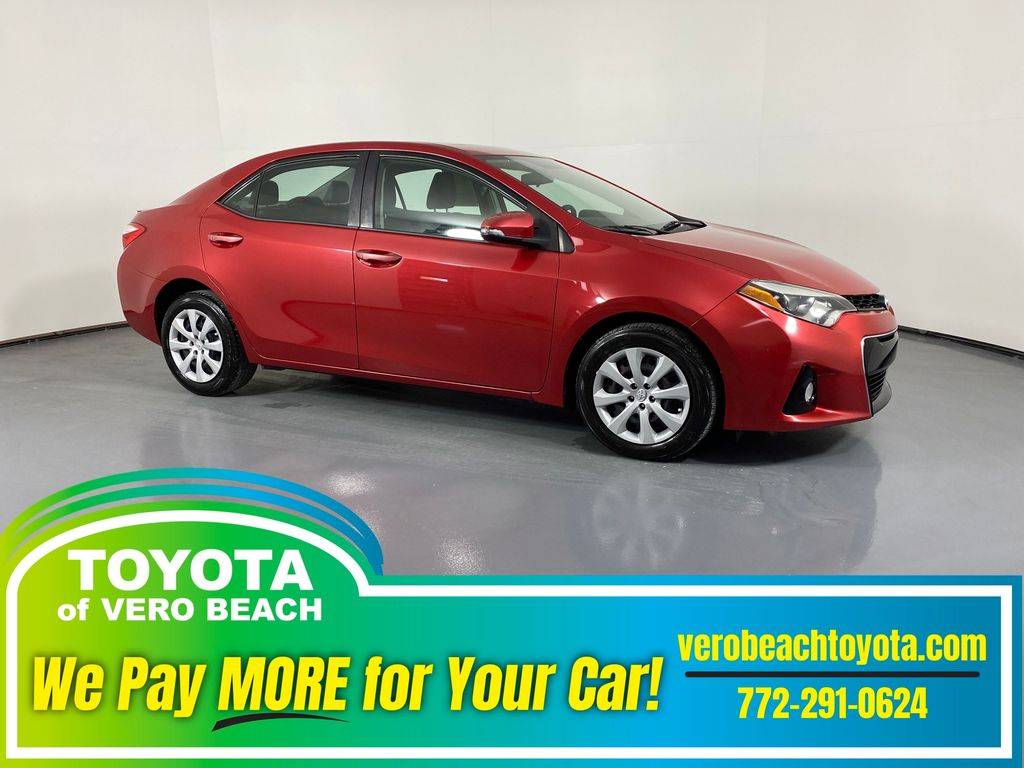 2015 Toyota Corolla S Premium — Sedan — 133,309 mi — Vero Beach, FL