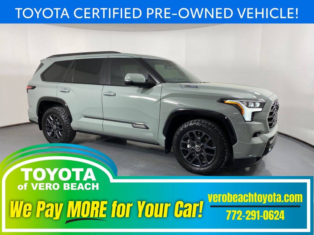 2024 Toyota Sequoia Platinum — SUV — 5,481 mi — Vero Beach, FL