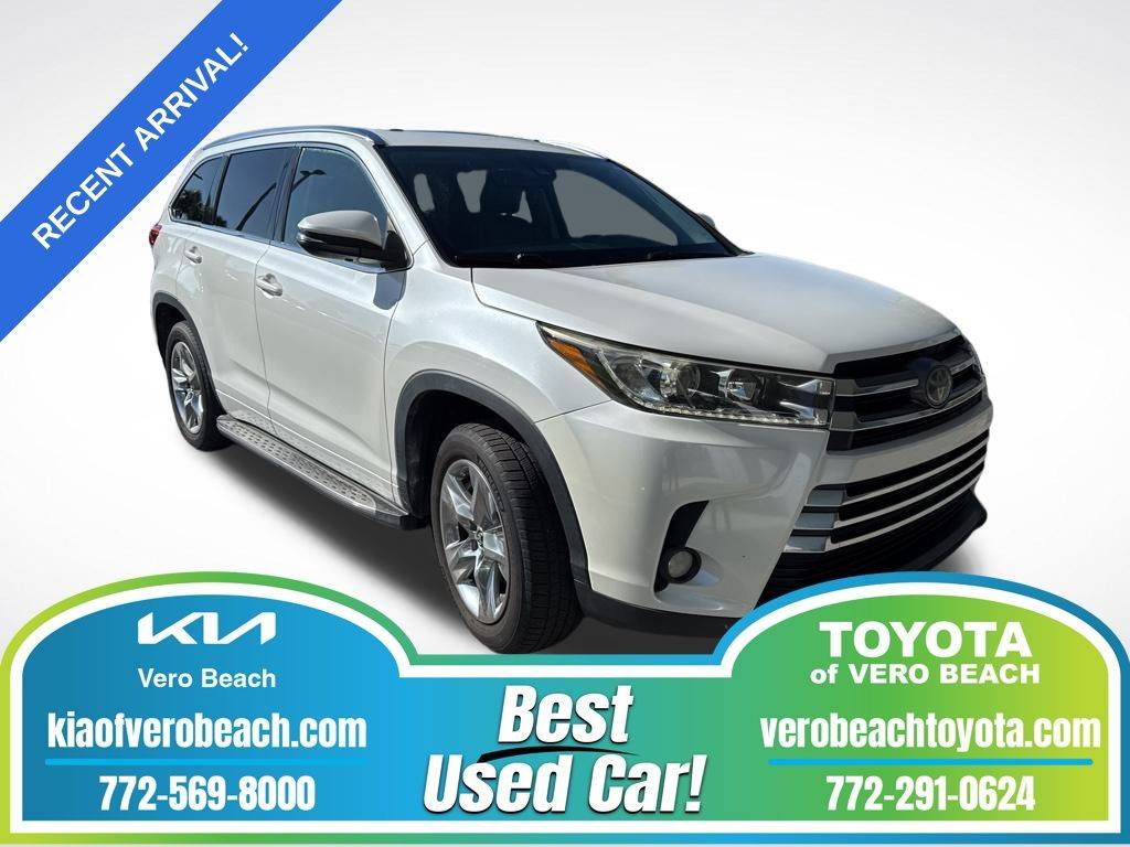 2018 Toyota Highlander Limited — SUV — 75,260 mi — Vero Beach, FL