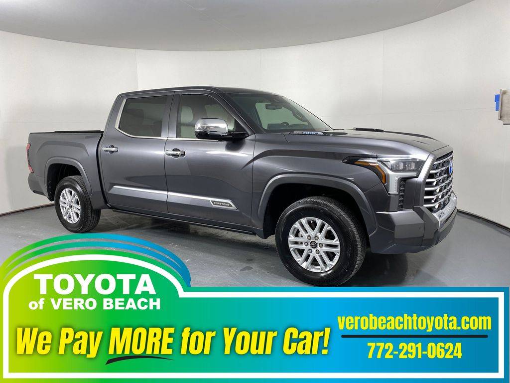 2024 Toyota Tundra Hybrid Capstone — Pickup Truck — 11,929 mi — Vero Beach, FL