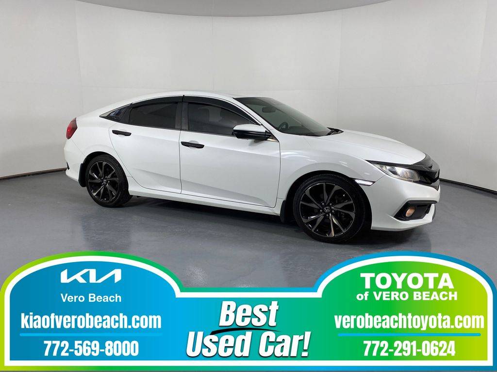 2019 Honda Civic Sport — Sedan — 82,352 mi — Vero Beach, FL