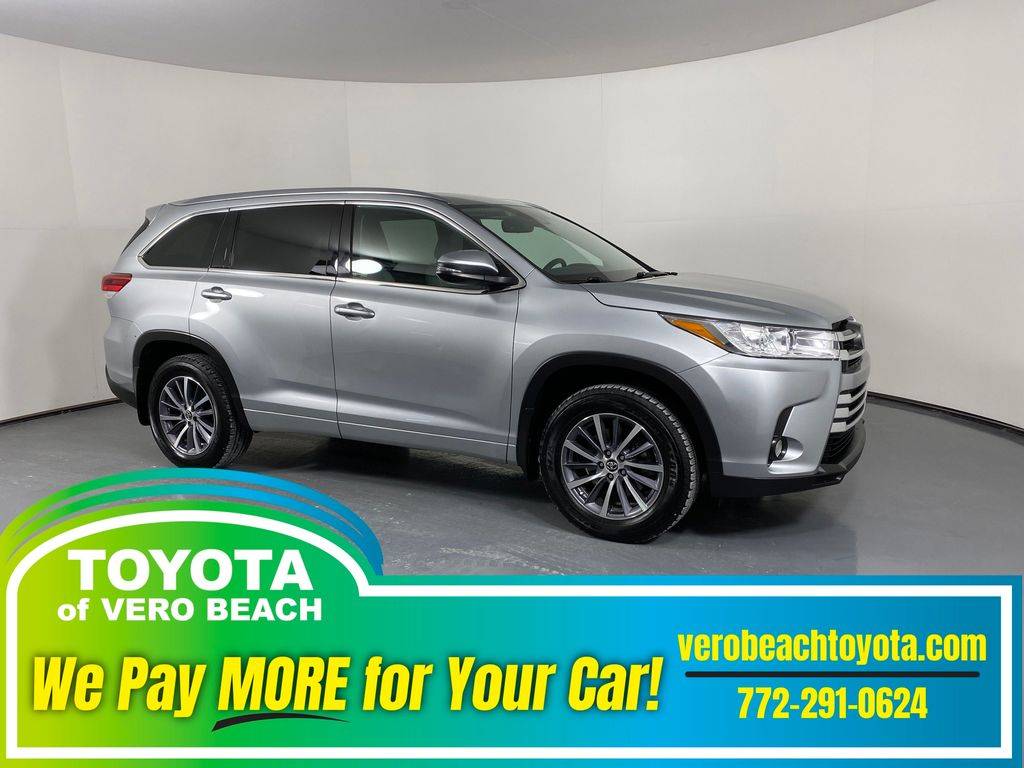 2017 Toyota Highlander XLE — SUV — 54,719 mi — Vero Beach, FL