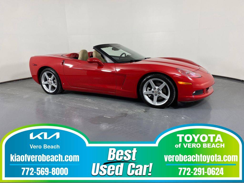 2006 Chevrolet Corvette Base — Convertible — 77,062 mi — Vero Beach, FL